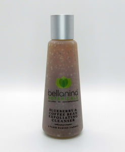5 oz. bottle of Blueberry & Coffee Bean Exfoliating Cleanser