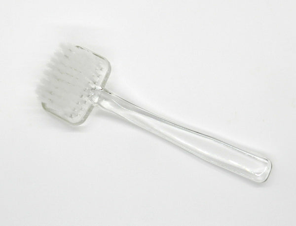 top view of acrylic complexion brush