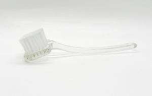 side view of acrylic complexion brush