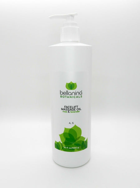 16 oz. bottle of Facelift Massage Oil