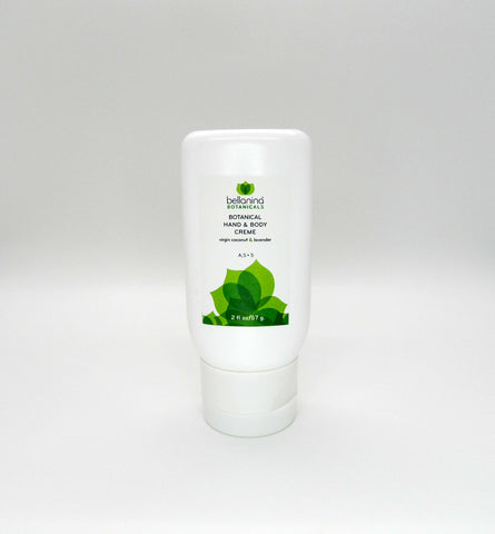 2 oz. bottle of Botanical Hand & Body Creme