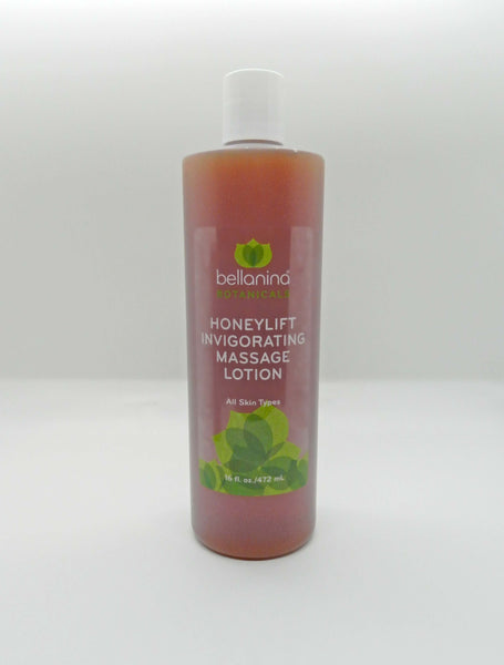 16 oz. bottle of Honeylift Invigorating Massage Lotion
