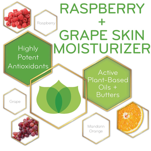 Raspberry + Grape Skin Moisturizer (1 oz.)
