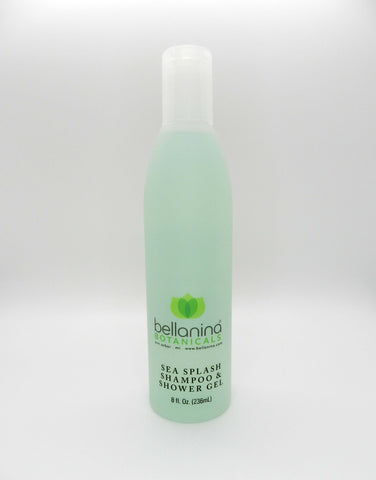 8 oz. bottle of Sea Splash Shampoo & Shower Gel